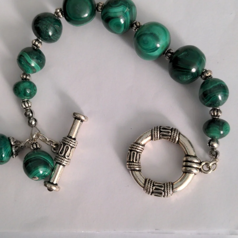 Hand Crafted new malachite